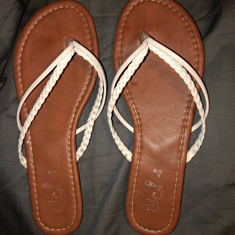 White Sandals